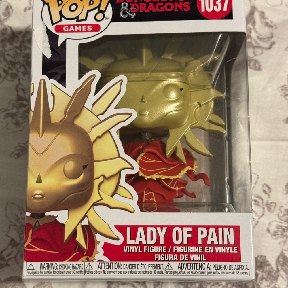 Funko Pop! Games Lady of Pain Gold and Red Vinyl Figure